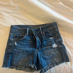 American Eagle Outfitters Women's Blue Denim Shorts